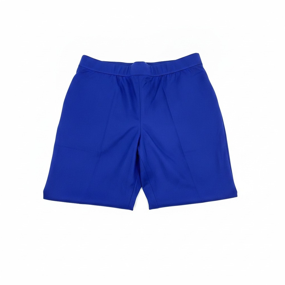 St John Blue Cropped Dress Pants | Women’s Plus 16 Regular